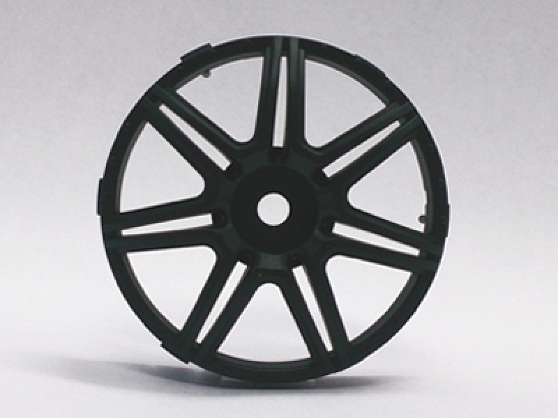 Tetsujin "Super RIM" DISC "Marguerite" Matte BLACK 2pcs
