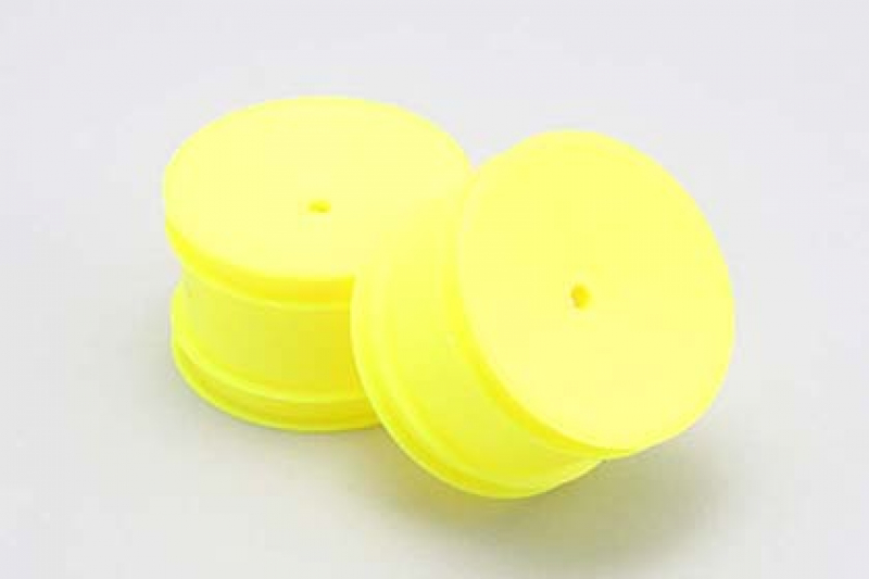 Yokomo Rear Wheels (Yellow) 12mm for YZ-2/4/B-MAX4/RO/SO/MO
