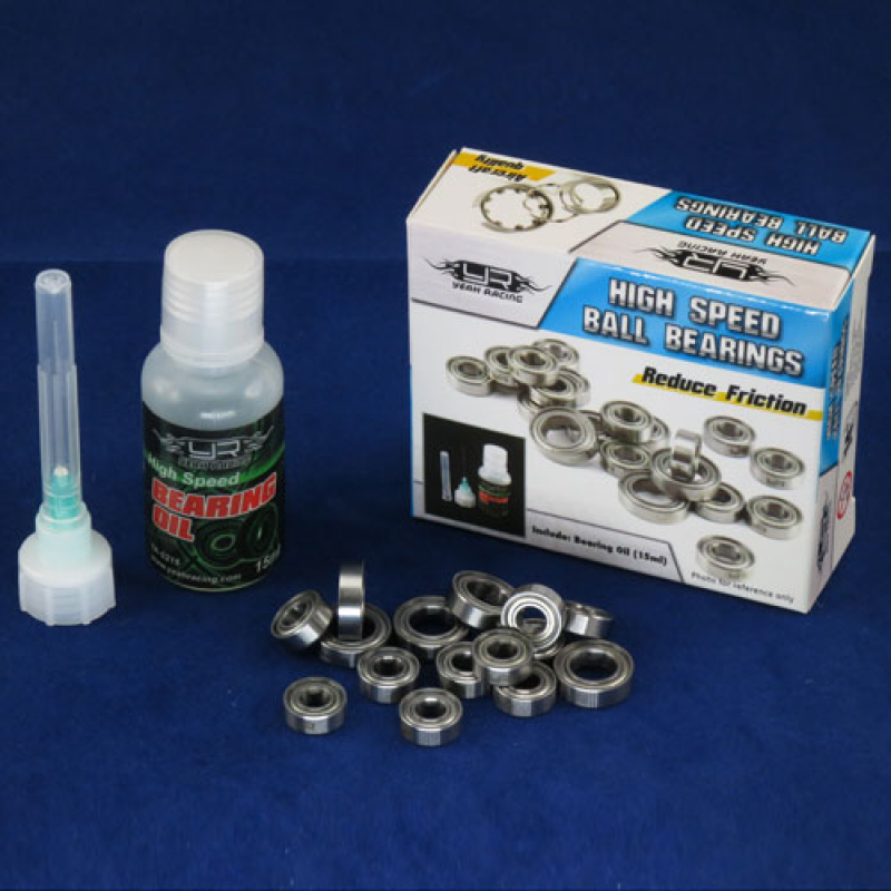 RC Teflon Bearing Set with Bearing Oil For 1:10 HPI Sprint 2