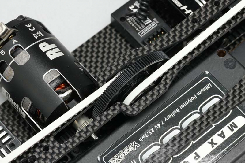 Preview: Yokomo Front/Rear Drive Belts for BD10 MS1.0 (Low Friction/White/2-Pack)