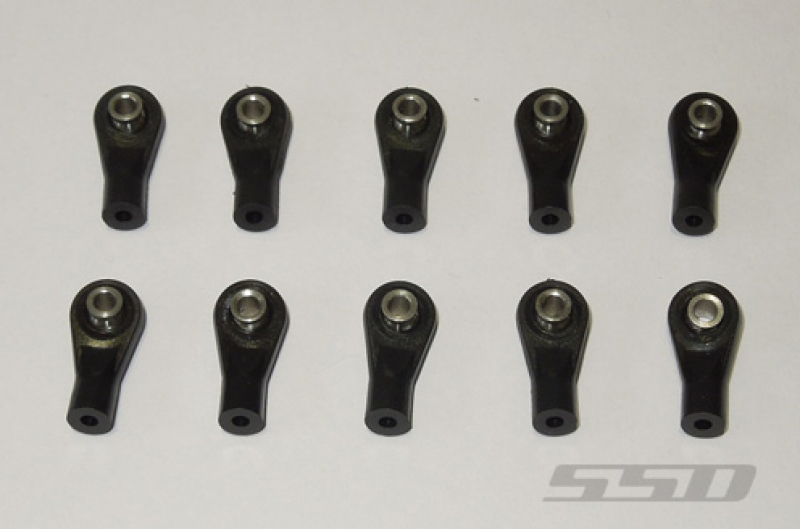 SSD M3 Bent Plastic Rod Ends (10)