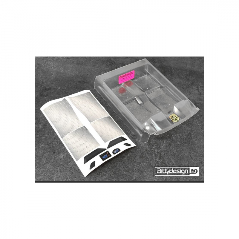 Bittydesign Klar Cockpit (Für RR-Baja/Ultra | Vorgeschnitten)