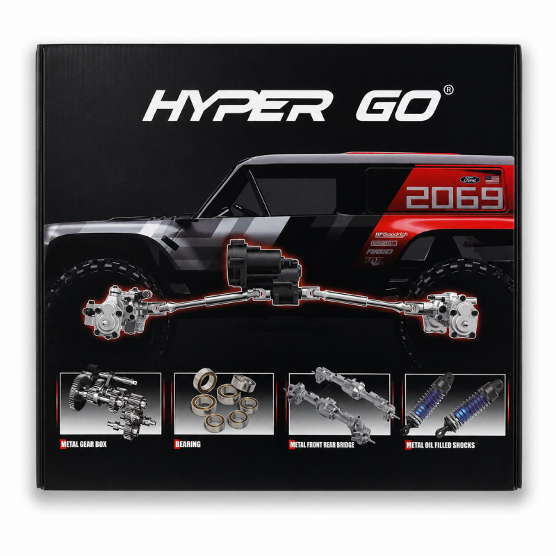 MJX Hyper GO H8P 1/8 Ford Bronco R Crawler