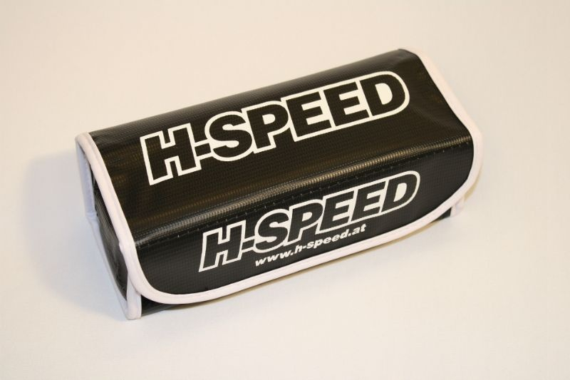 H-SPEED LIPO Bag 185x75x60mm schwarz