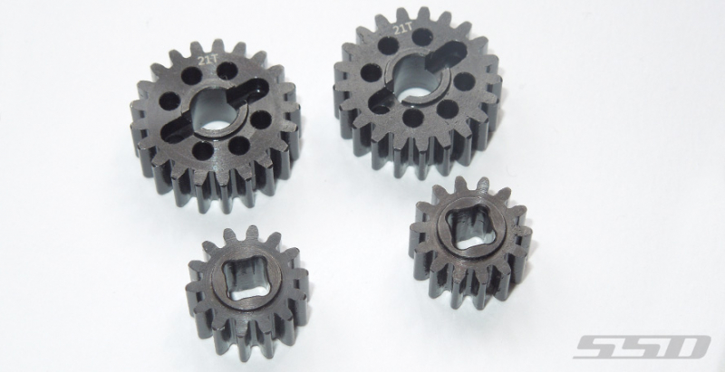 SSD Overdrive Portal Gears for SCX10 III / Capra