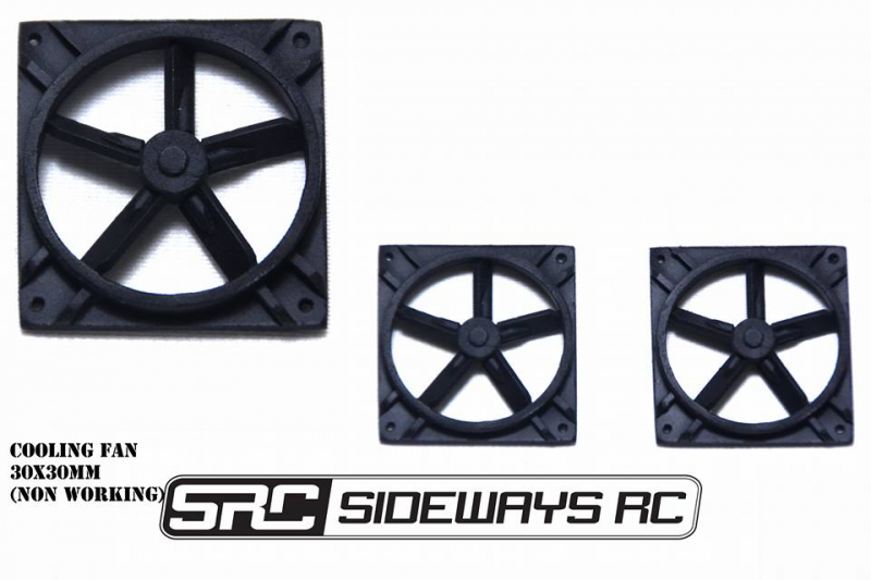 Sideways RC - Radiator Fan 1 - 30x30mm - 1/10 RC Drift/Crawler Accessories