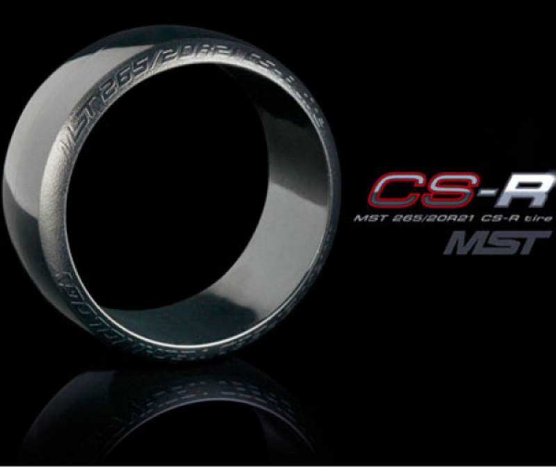 MST 1/10 Pro CS-R Drift Reifen (4) hard-Silver
