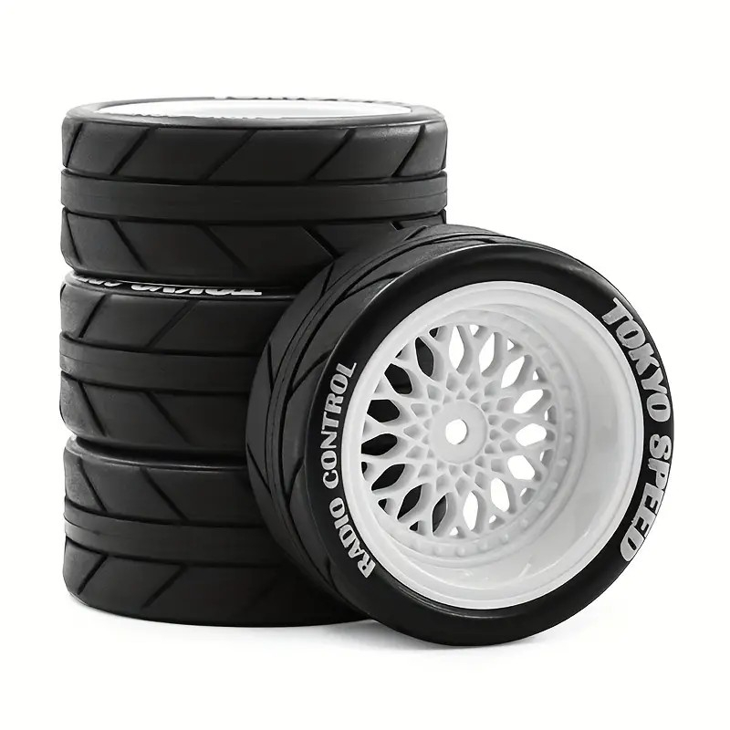 1/10 Onroad Reifen/Felgen Set TOKYO SPEED 4 Stück
