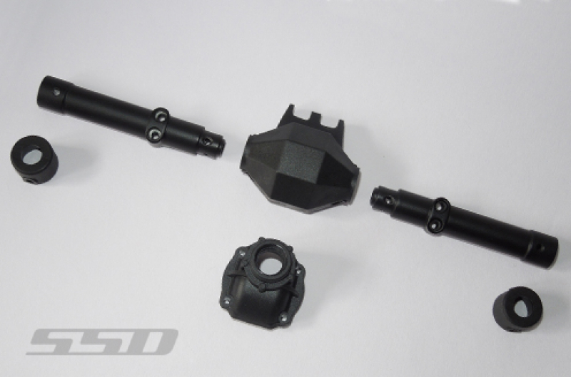 SSD Diamond Pro Rear Axle Case for SCX10 II