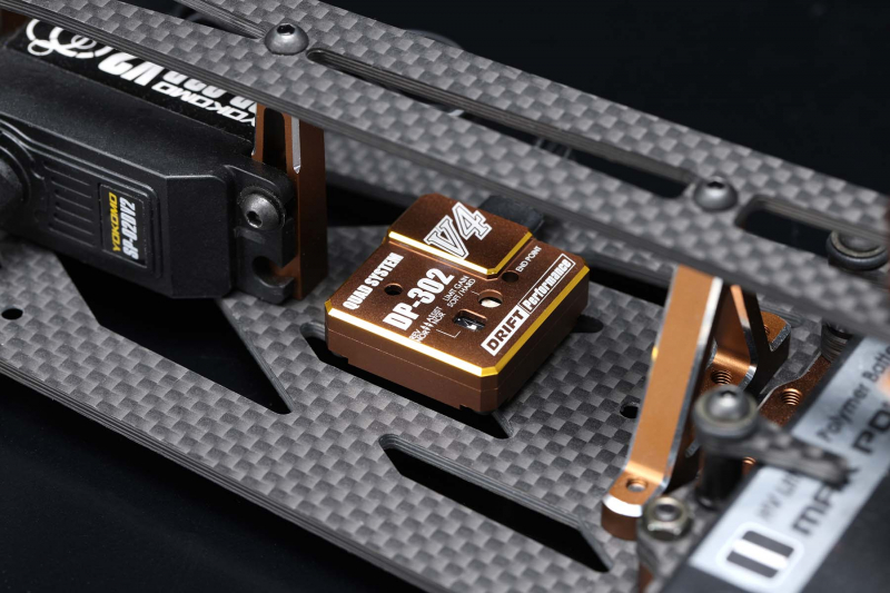 Preview: Yokomo Racing Drift Performer V4 Steering gyro (2/3ch) Bronze
