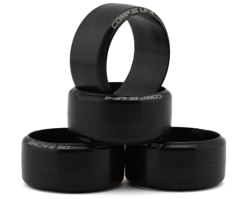 Preview: DS Racing Comp III LF4 29mm Drift Reifen Teppich, Kunststoffoberflächen (4)