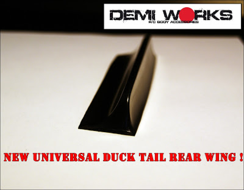 Demi Works Universal Duck Tail Rear Wing