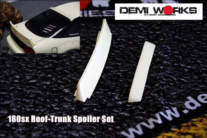 Demi Works Roof-Trunk spoiler set 180SX