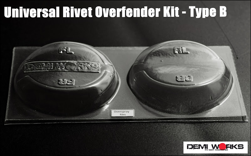 Demi Works Universal Overfender Kit Rivet Type B