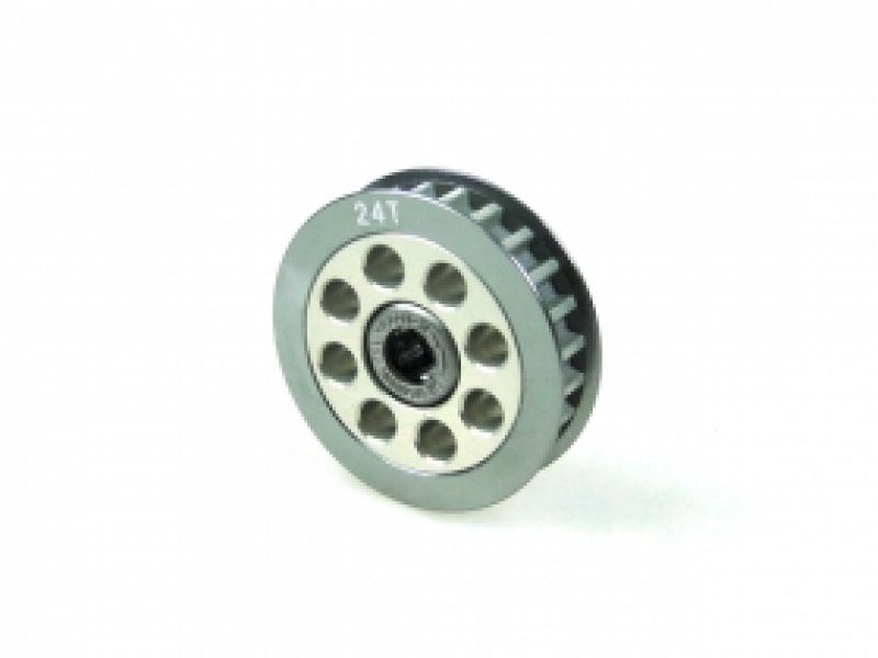 3Racing Aluminum Center One Way Pulley Gear T24 (D3)