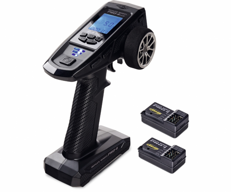 Carson FS 4K Reflex Wheel Pro 4 2.4GHz LCD+2xRX