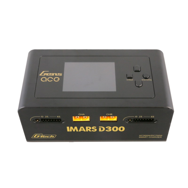 Gens Ace IMARS D300 G-Tech Channel AC/DC 300W/700W Ladegerät