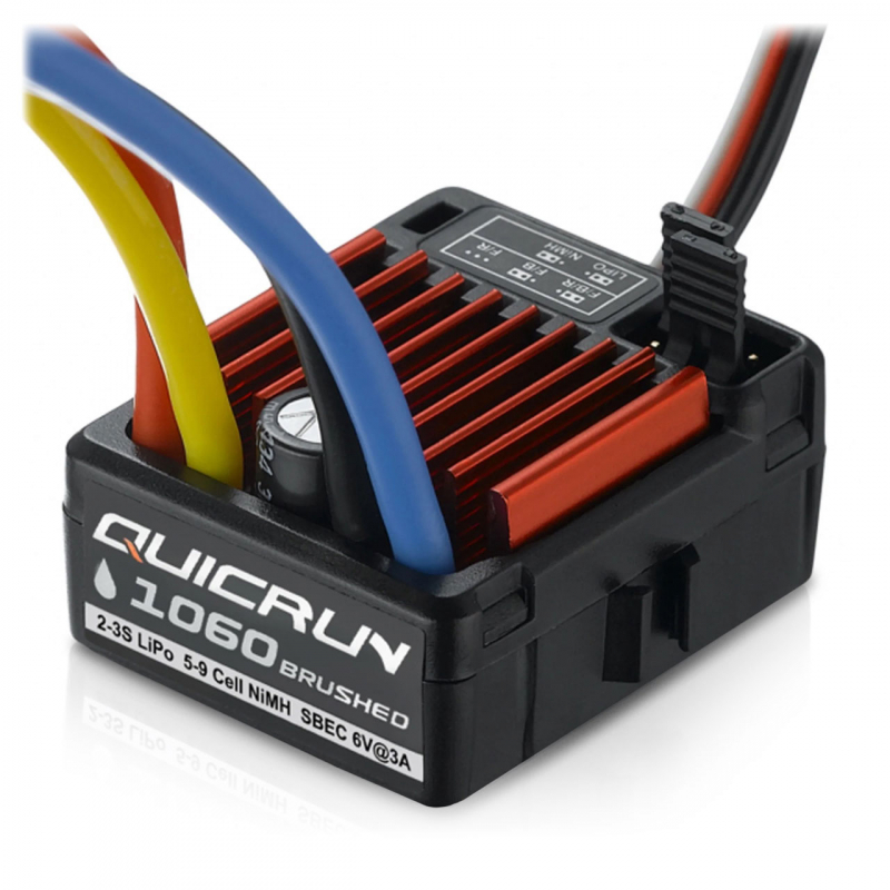 Hobbywing QuicRun 1060 Brushed ESC T-Plug 60A for 1/10