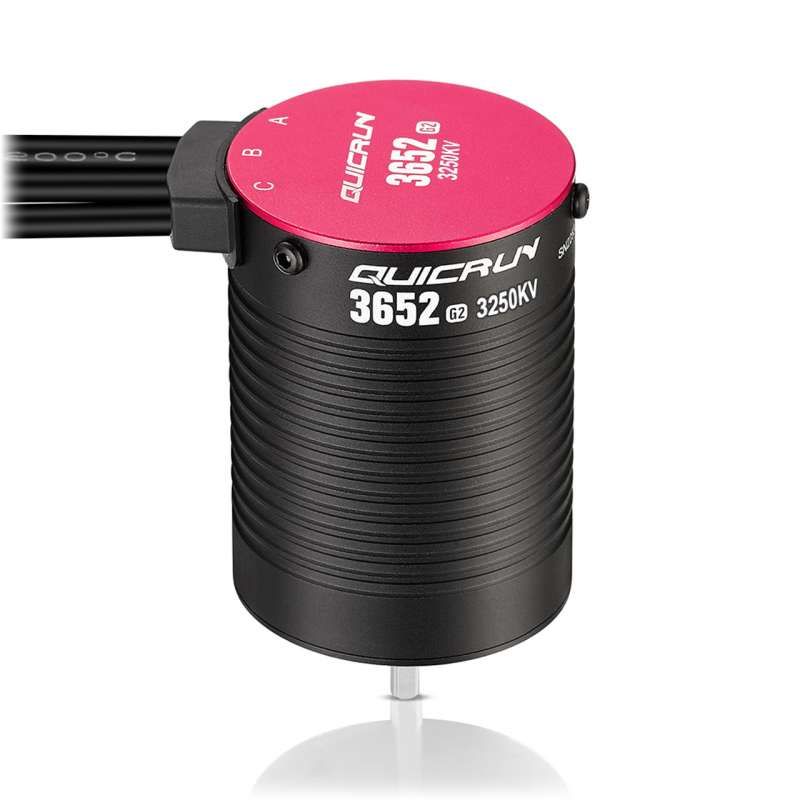 Hobbywing QuicRun 3652SL G2 Sensorless Motor 3250kV 3.175mm Welle