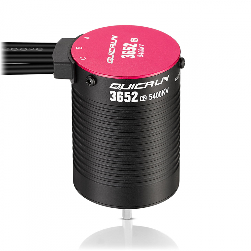 Hobbywing QuicRun 3652SL G2 Sensorless Motor 5400kV 3.175mm Welle