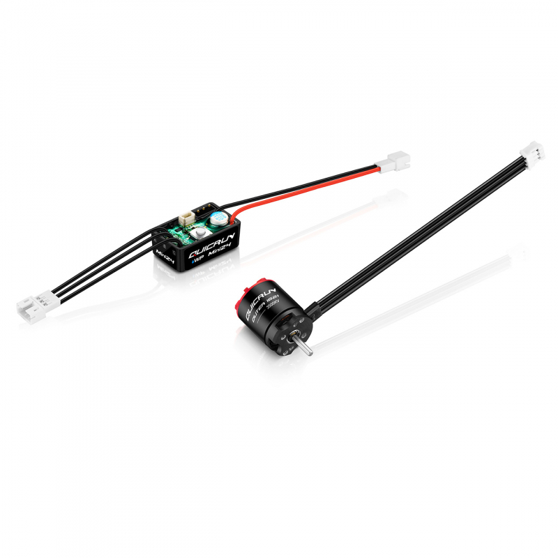 Hobbywing Quicrun WP-Mini24 Combo 1621SL 3500kV für Mini Crawler