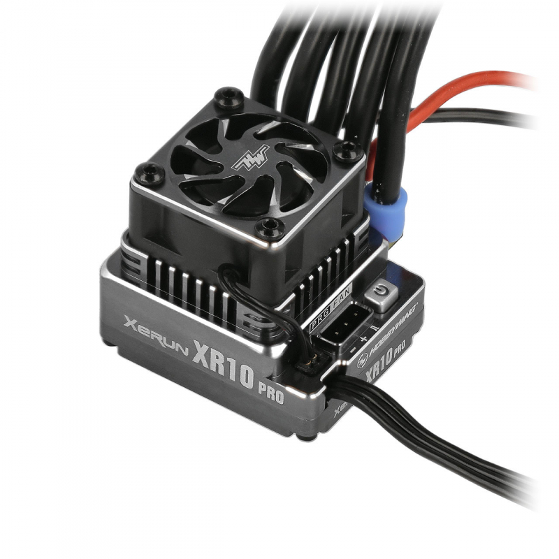Hobbywing Xerun XR10 Pro G2 Elite Brushless ESC Grey-Silver 160A, 2-3s LiPo