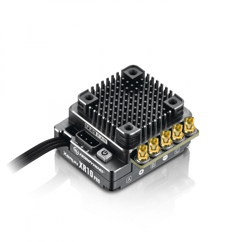 Hobbywing Xerun XR10 Pro G2 Elite Brushless ESC Grey-Silver 160A, 2-3s LiPo