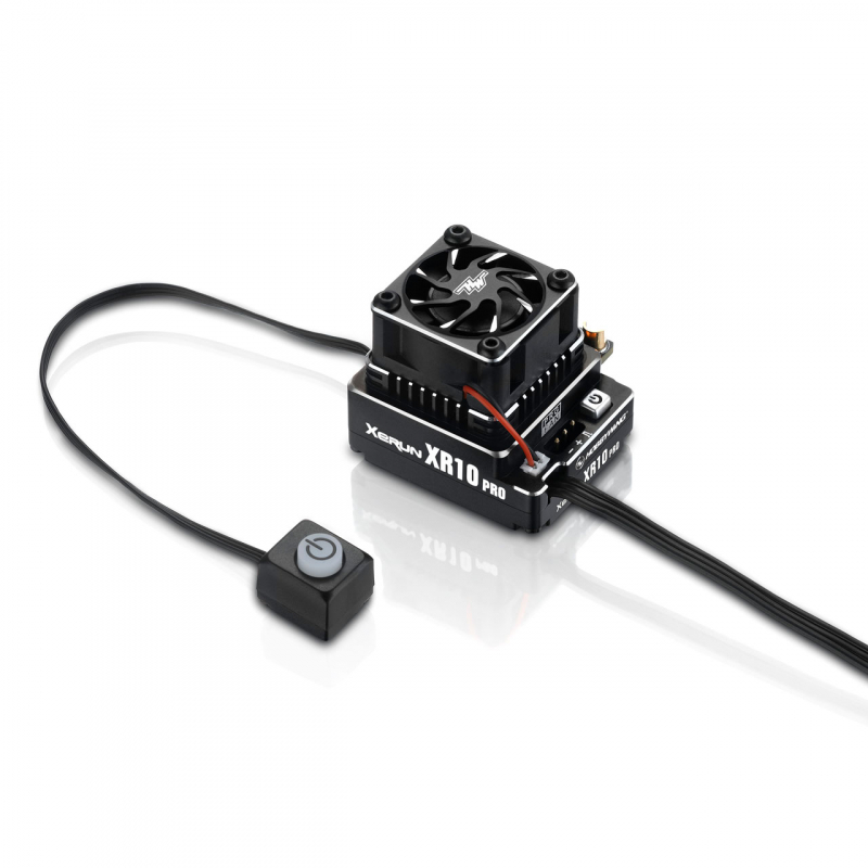 Hobbywing Xerun XR10 Pro G2 Brushless Regler Schwarz 160A, 2-3s LiPo
