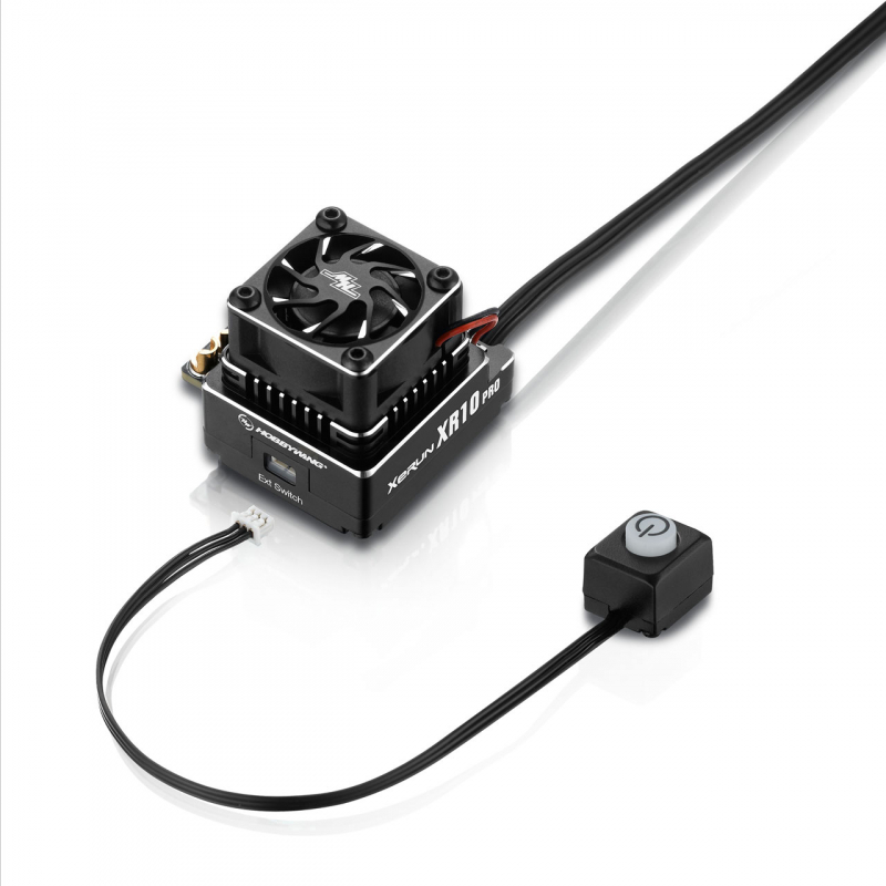 Hobbywing Xerun XR10 Pro G2 Brushless ESC Black 160A, 2-3s LiPo