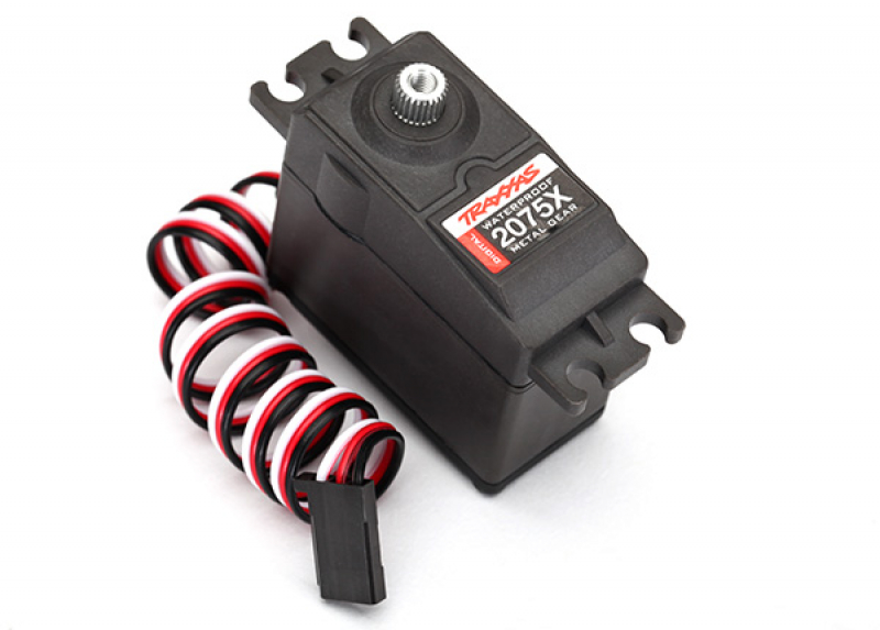 Traxxas Digital Hi-Torque 2075X Servo, Metallgetriebe, wasserdicht 9kg/6V, 0.17sek/60° nP625