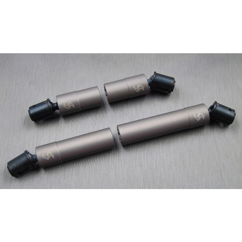 Samix SCX10 II Aluminium outer Drivershaft Set (grau)