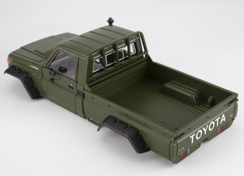 Killerbody Toyota Land Cruiser 70 Bausatz Military Grün lackiert für TRX-4