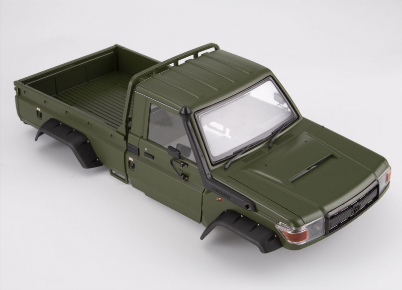 Killerbody Toyota Land Cruiser 70 Bausatz Military Grün lackiert für TRX-4