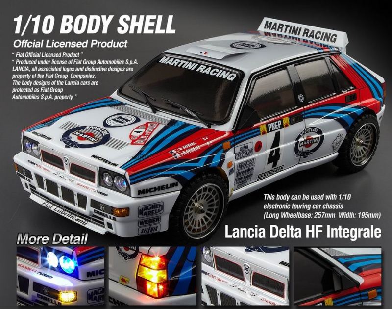 Killerbody Lancia Delta HF Integrale, Rally-Racing, RTU all-in