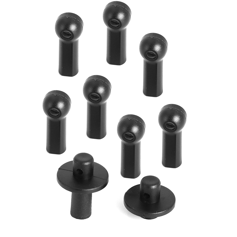 LC Racing 5.5mm Ball Cup + Body Post PTG-2, PTG-2R