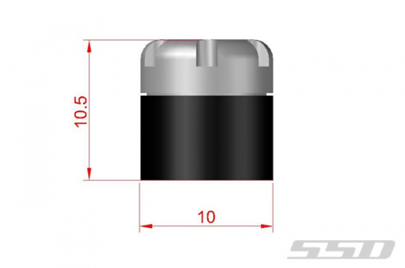 SSD Scale Locking Hubs (Yellow) (2)