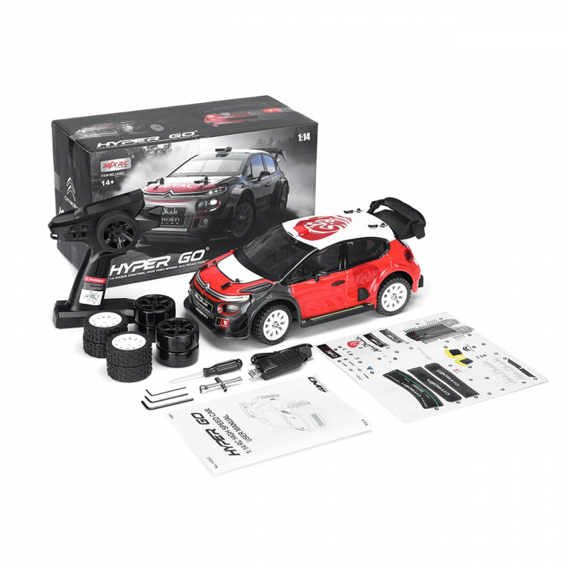 Preview: MJX Hyper GO 14303 1/14 Citroen C3 WRC 4WD RTR
