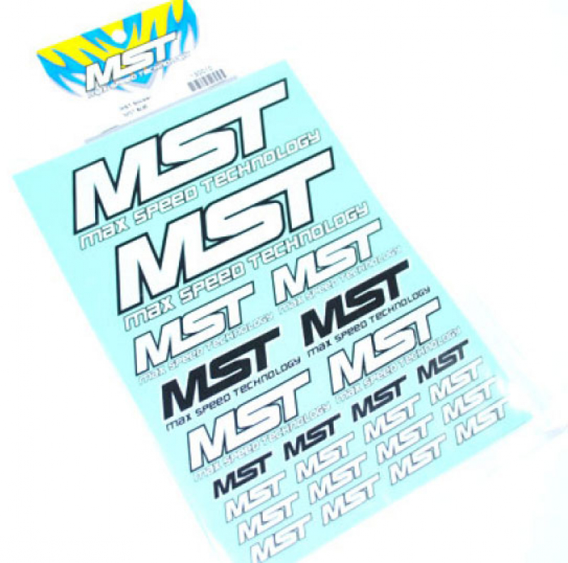 MST Sticker White