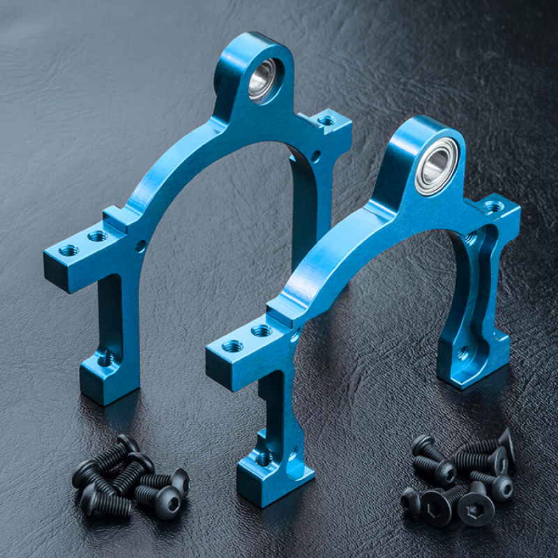 MST Aluminium main shaft mount R/L (blue) MS-01D