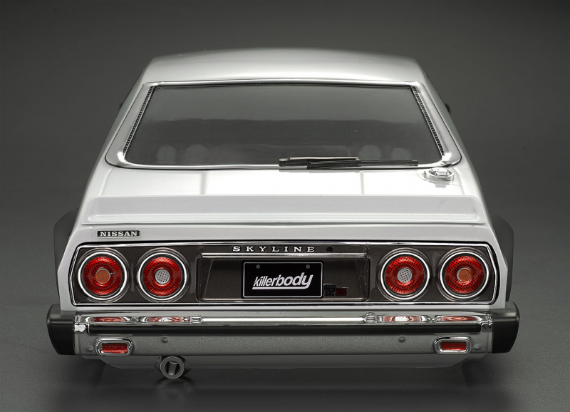 Killerbody Nissan Skyline Hardtop 2000 (1977) Karosserie lackiert Weiß 195mm RTU