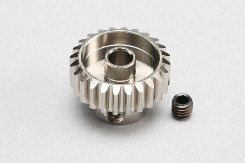 Yokomo Precision Hard Coated Aluminum Pinion Gear DP48 24T