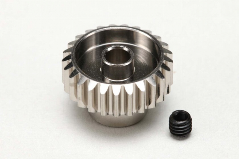Yokomo Precision Hard Coated Aluminum Pinion Gear DP48 25T
