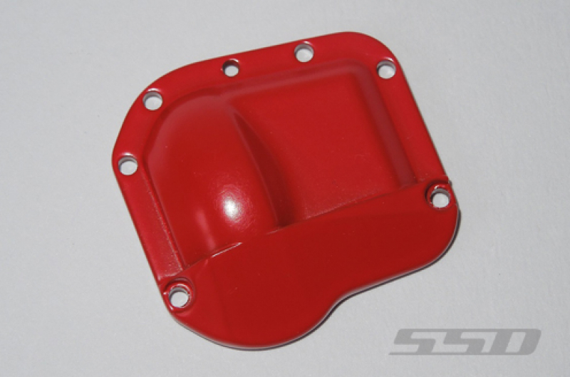 SSD Pro44 HD Metal Diff Cover (Red)