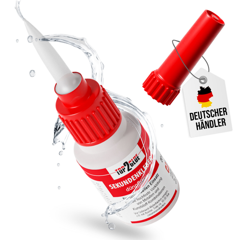 Top2Glue Sekundenkleber 20g dünnflüssig Industriequalität
