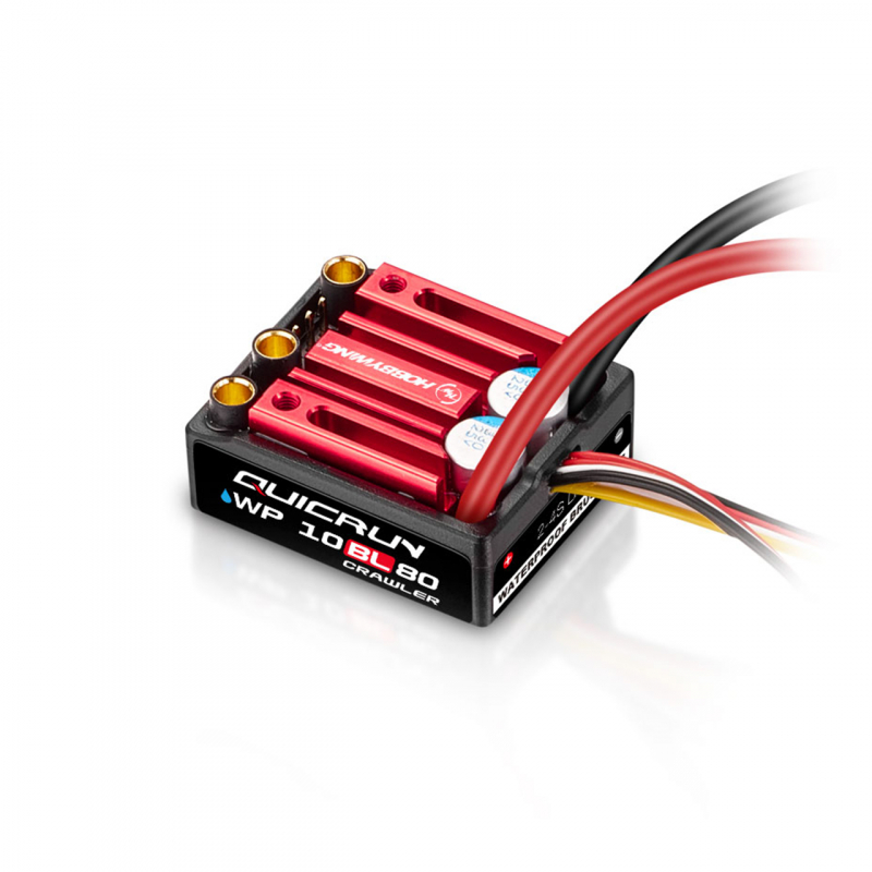 Hobbywing QuicRun WP10BL80-G2 Crawler Brushed/Brushless Regler 80A, BEC 5A