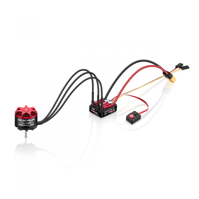 Hobbywing QuicRun WP10BL80-G2 Crawler Brushed/Brushless Regler 80A, BEC 5A