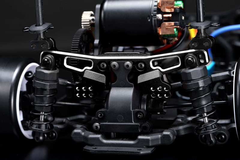 Preview: Yokomo Aluminum rear shock tower (Black) for RD/SD