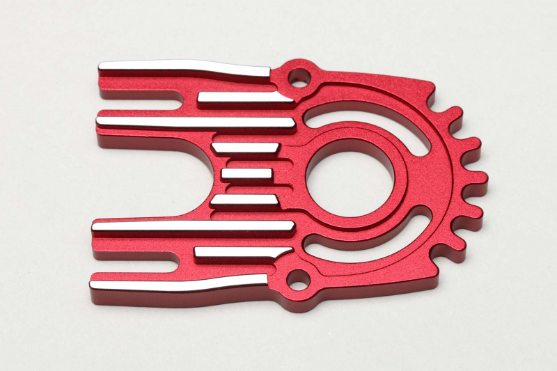 Yokomo Aluminum heat sink motor mount (Red) for RD/SD