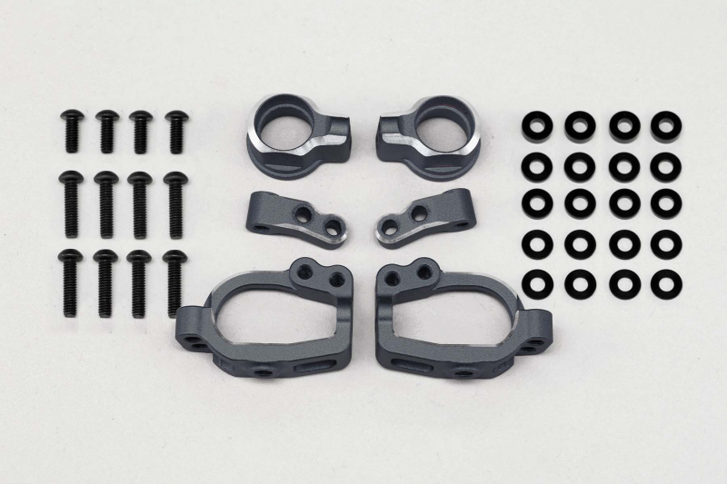 Yokomo Aluminum adjustable front ST block (Black) for RD/SD/MD