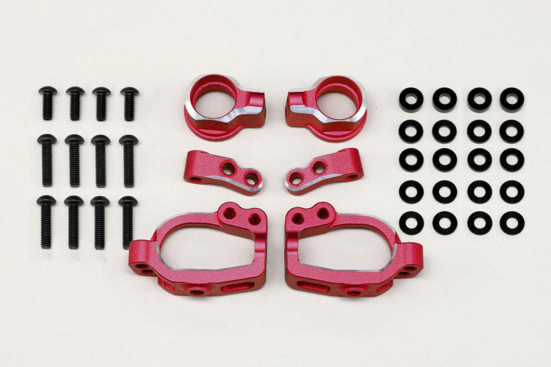 Yokomo Aluminum adjustable front ST block (Red) for RD/SD/MD